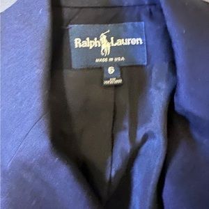 Ralph Lauren wool blazer navy size6